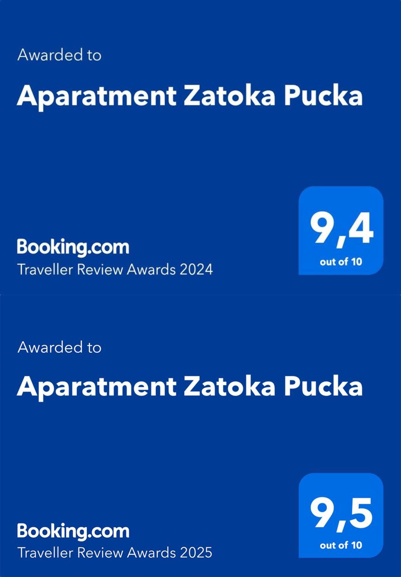 Aparatment Zatoka Pucka Eksteriør bilde
